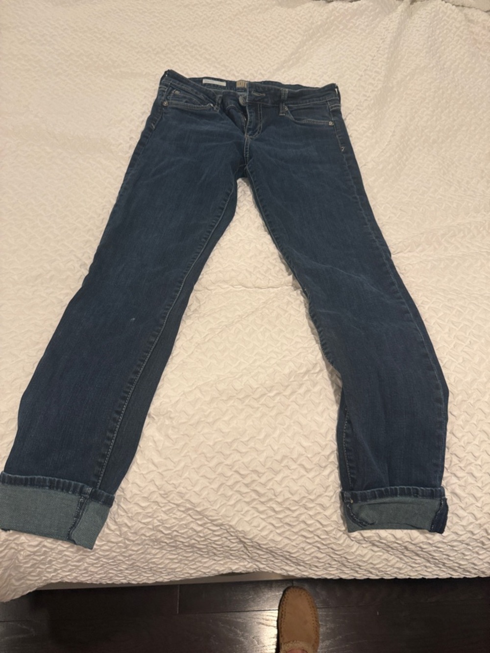 Kut from the Kloth Dark Blue Boyfriend Jeans